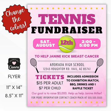 tennis flyer